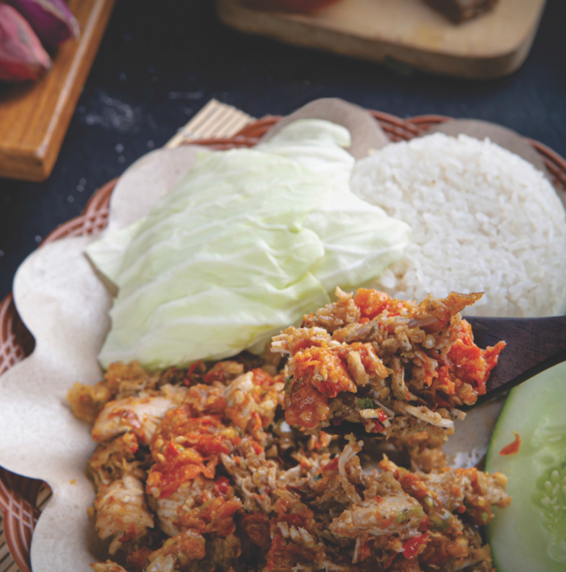 Paket Ayam Geprek Sambal Terasi