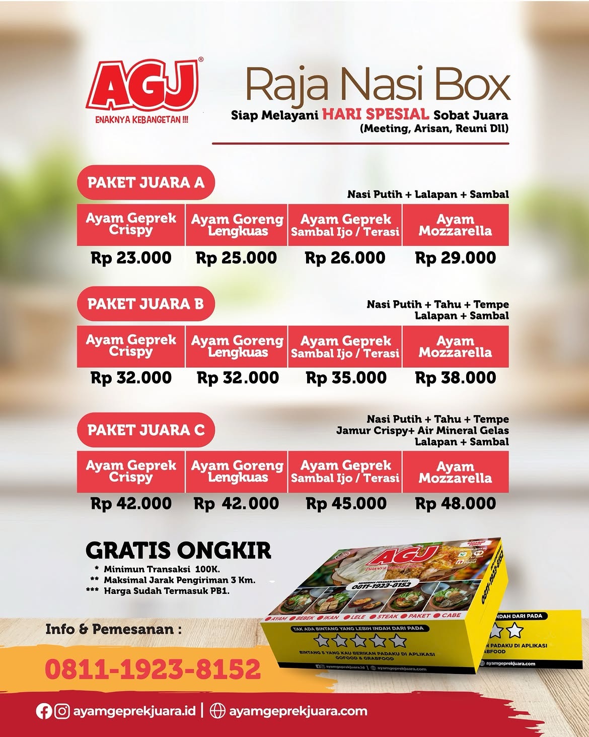 Raja Nasi box